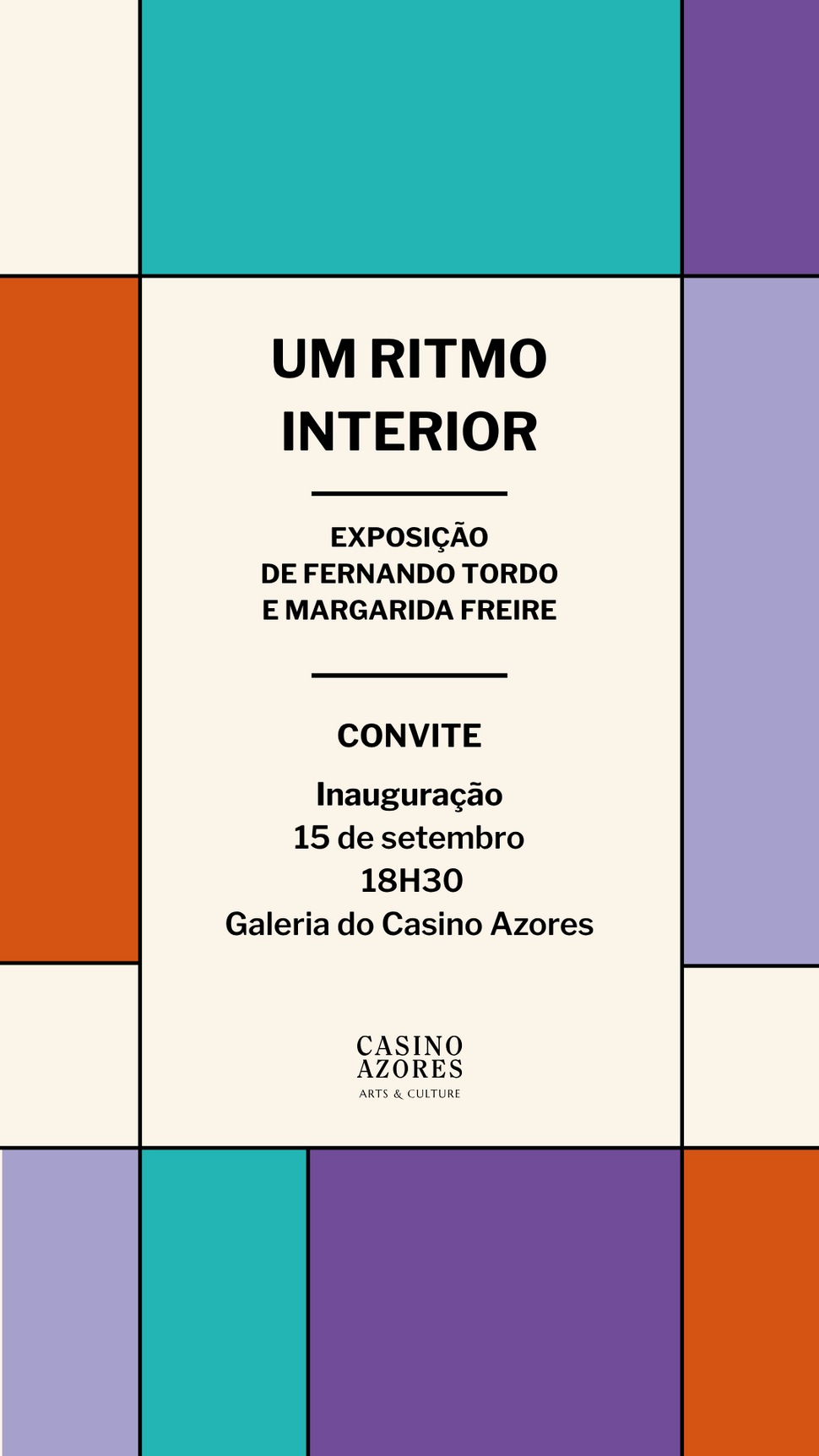 Inauguração da Exposição Um Ritmo Interior — event image